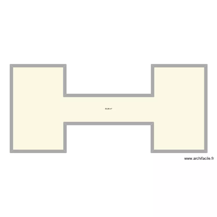 GC Construction LG. Plan de 1  et 84 m²