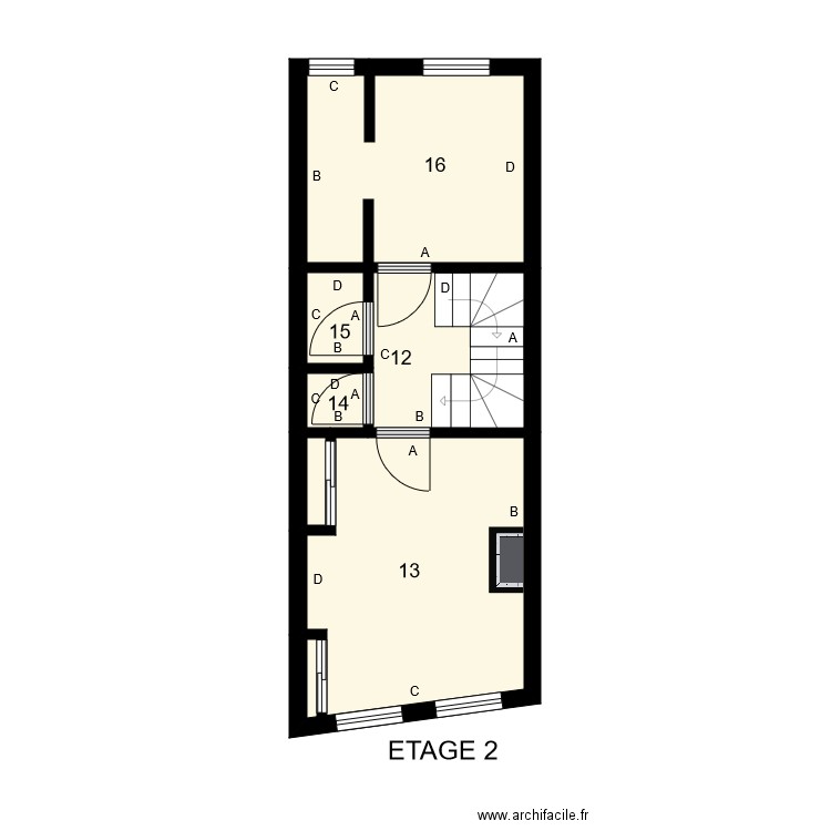 184877 LEGAY Plomb. Plan de 0 pièce et 0 m2