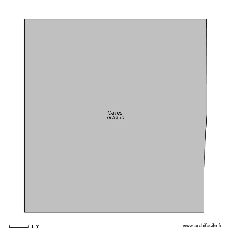 Caves. Plan de 
