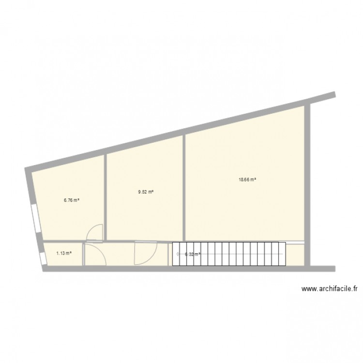 MAISON PDB ETAGE FIN. Plan de 0 pièce et 0 m2