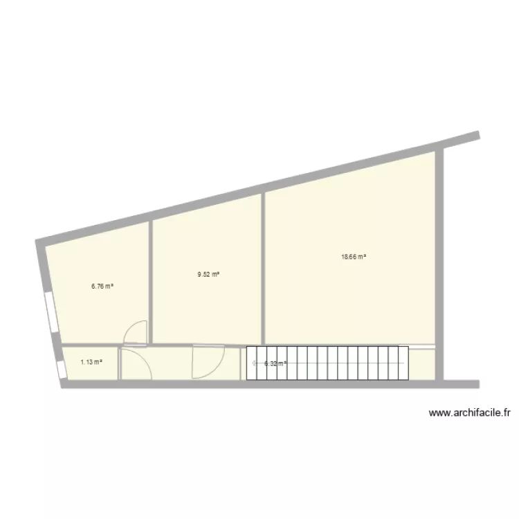 MAISON PDB ETAGE FIN. Plan de 