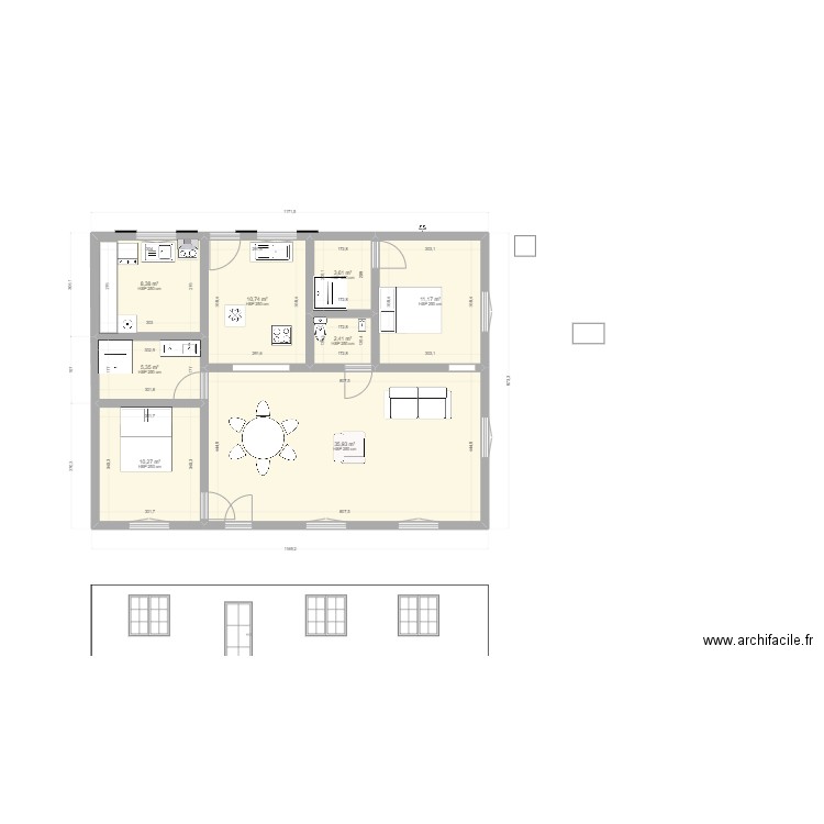 Plan 2023 g1. Plan de 0 pièce et 0 m2
