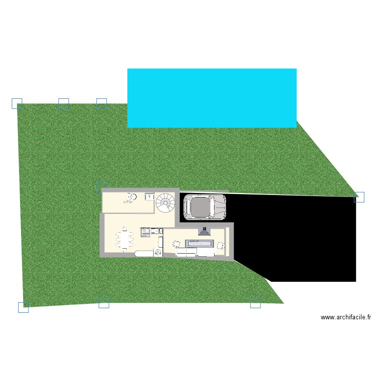 cyrian quatrieme erea bourneville. Plan de 0 pièce et 0 m2