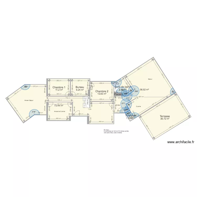 Maison Saint C Plans actuels finaux. Plan de 