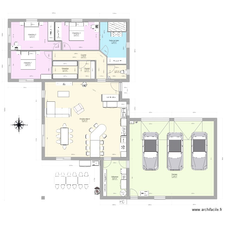 maison thibaut 2. Plan de 0 pièce et 0 m2