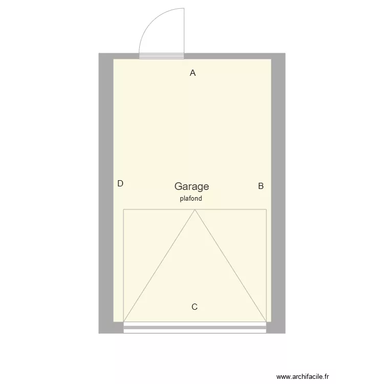 garage TOR. Plan de 