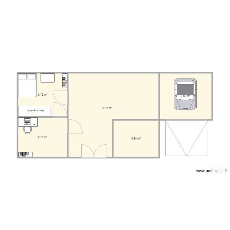 maison . Plan de 0 pièce et 0 m2