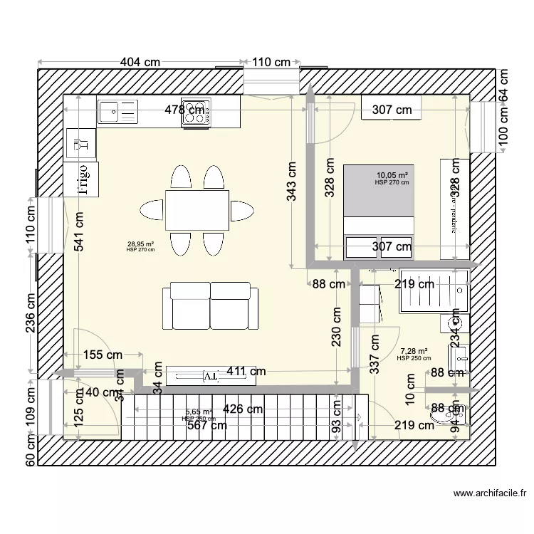 SANDRANS RDC. Plan de 