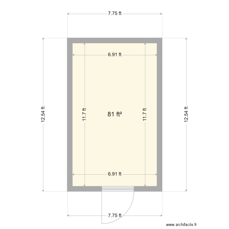 M and P. Plan de 0 pièce et 0 m2