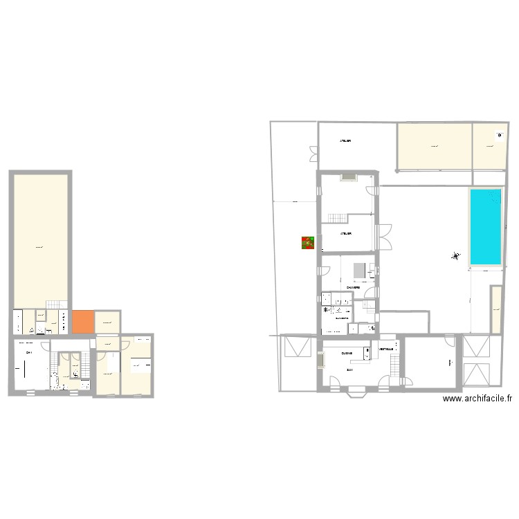 lambervez 09 19. Plan de 0 pièce et 0 m2