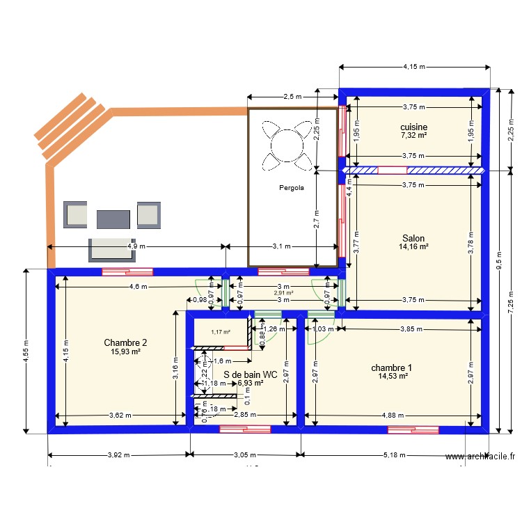 fayole 11 A v3. Plan de 0 pièce et 0 m2