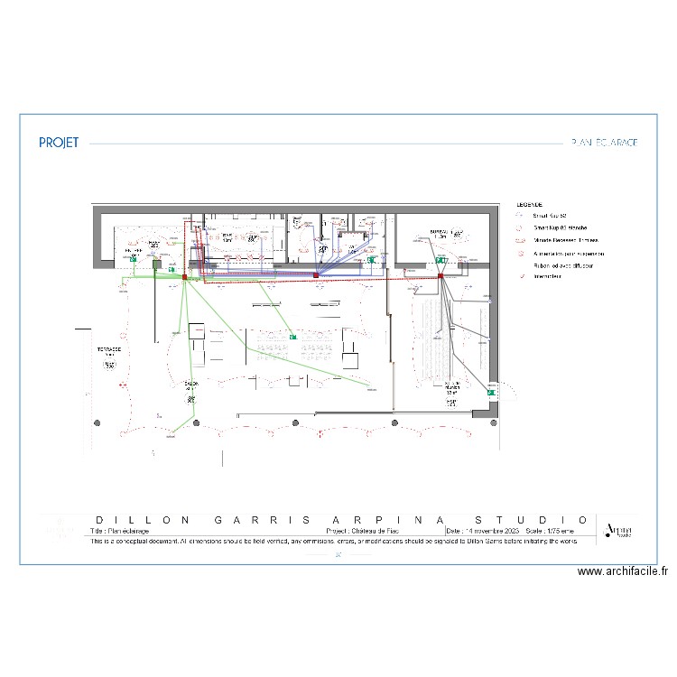 FIAC. Plan de 0 pièce et 0 m2