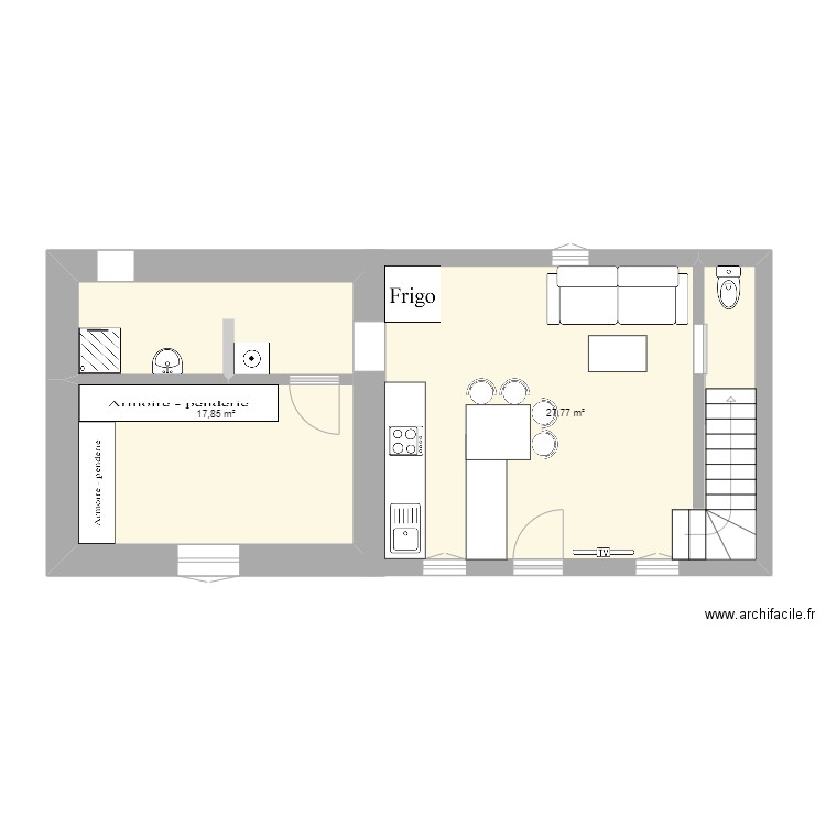 R1 TOURRETTE. Plan de 0 pièce et 0 m2