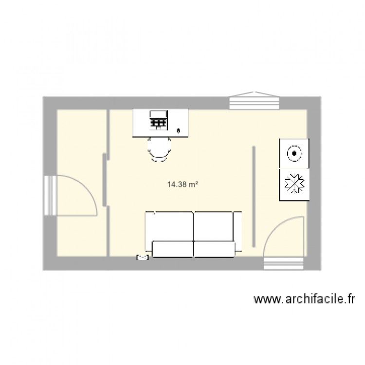 Bureau Buanderie . Plan de 0 pièce et 0 m2