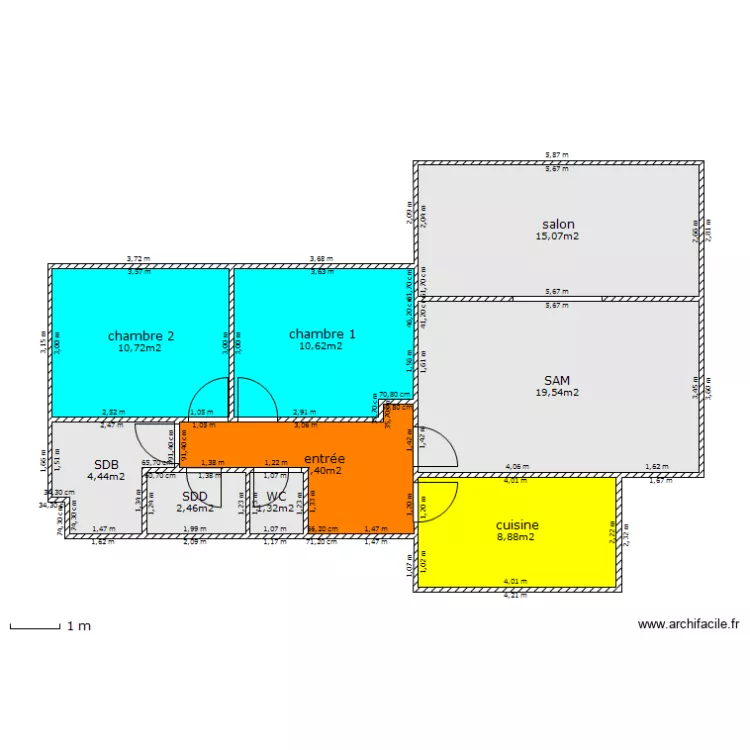 COGOLIN. Plan de COGOLIN. Plan de
