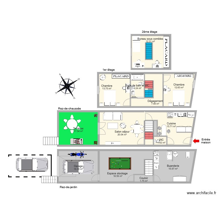 MOREIRA CORNIERE. Plan de 0 pièce et 0 m2