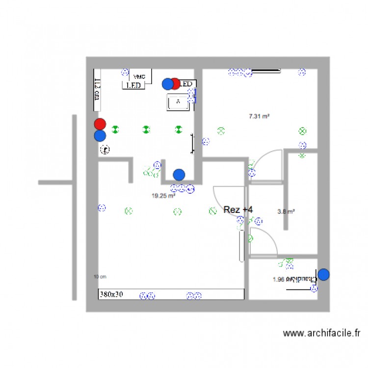 Marie José Rez4 eau Adam. Plan de 0 pièce et 0 m2