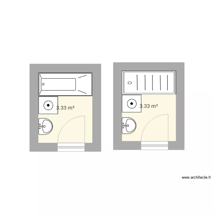 Haddar. Plan de Haddar. Plan de