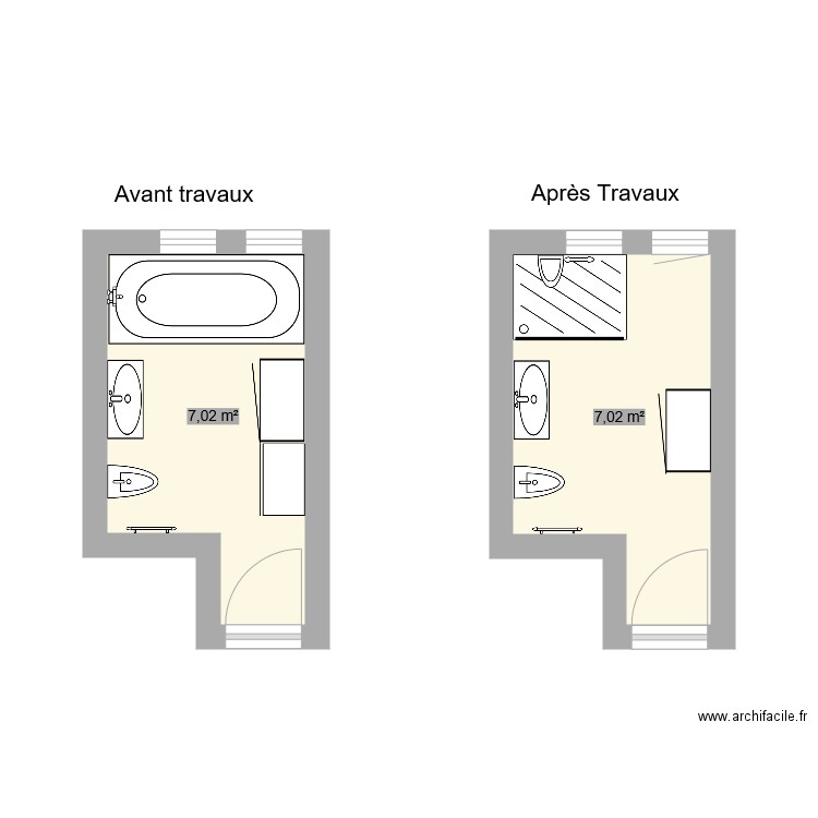 LAURENDON   Montbrison SDB. Plan de 0 pièce et 0 m2