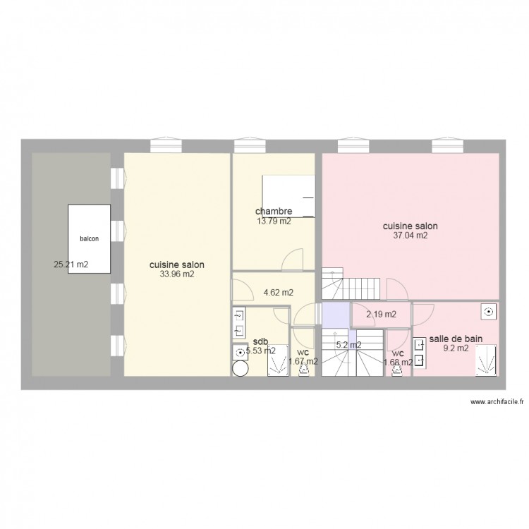  plan  appartement  duplex 60m2  Infos et ressources