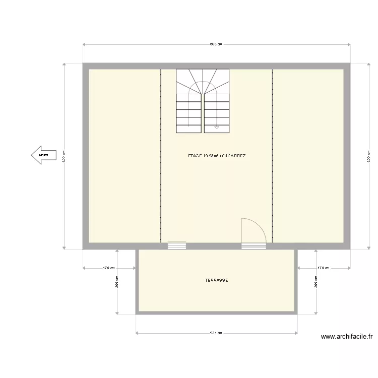 Brem Futur ETAGE. Plan de 