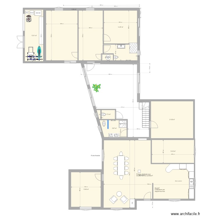 plan complet 190519 après modif. Plan de 0 pièce et 0 m2