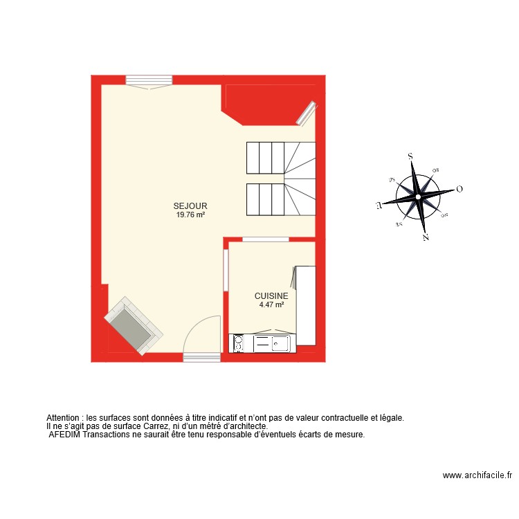 BI6356 RDC. Plan de 0 pièce et 0 m2