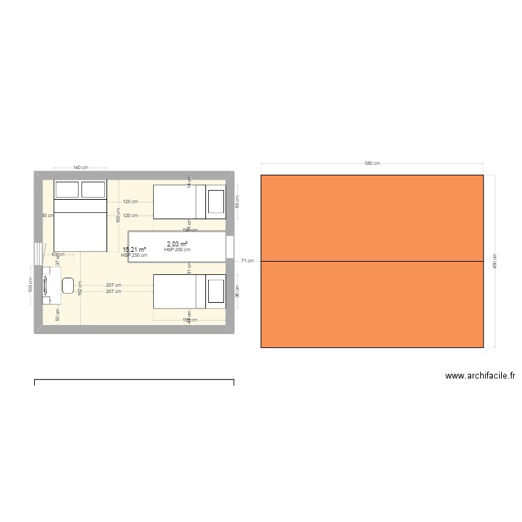 ANNEXE JARDIN. Plan de 0 pièce et 0 m2