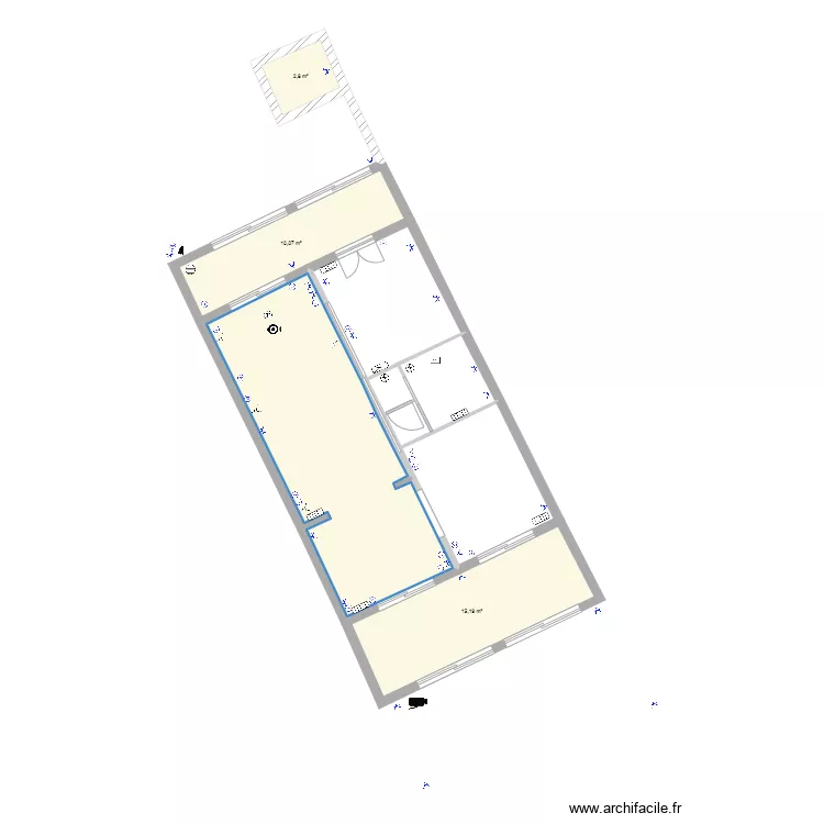 maison la londe les maures electricit&eacute; prises. Plan de 