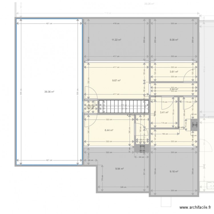 MJ 1. Plan de 0 pièce et 0 m2