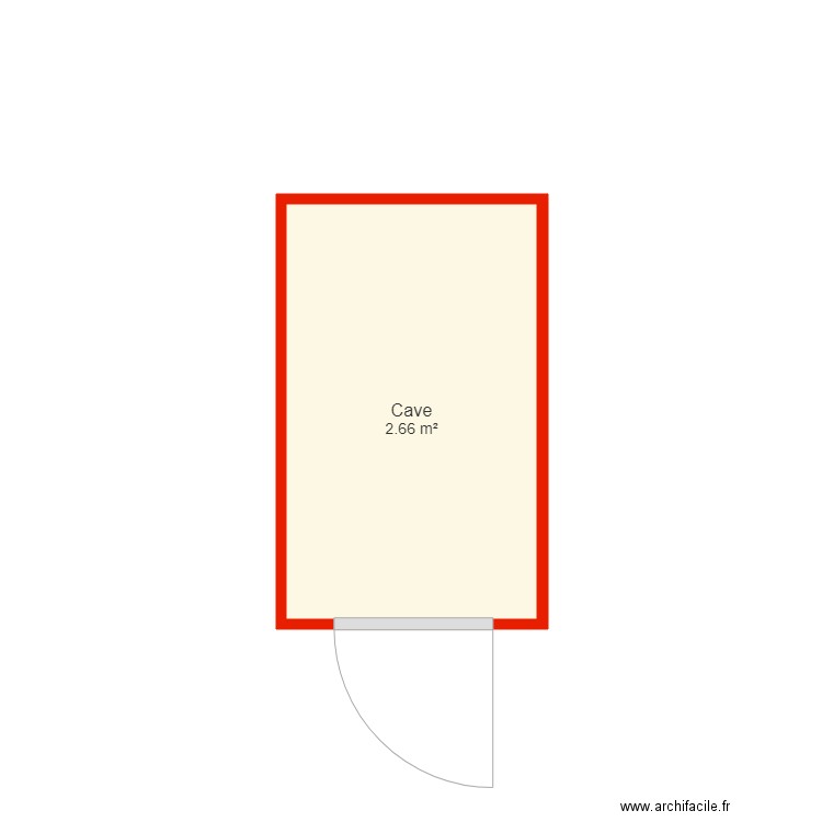 BI 3342 cave non côté. Plan de 0 pièce et 0 m2