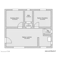 Maison du Lac pas echelle