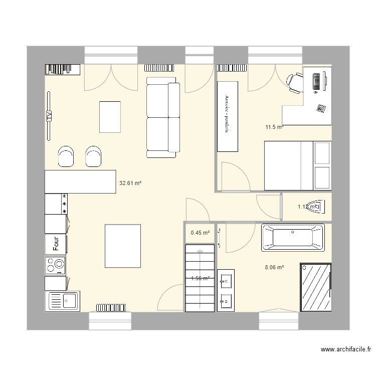 Maison future sans pièce furets. Plan de 0 pièce et 0 m2