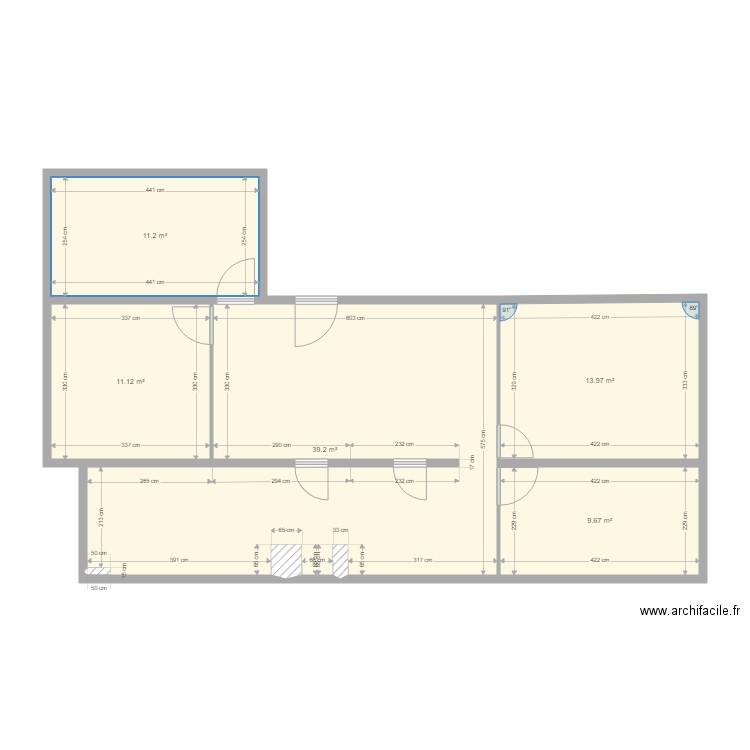 NANTES 3 GAILLAC V1. Plan de 0 pièce et 0 m2