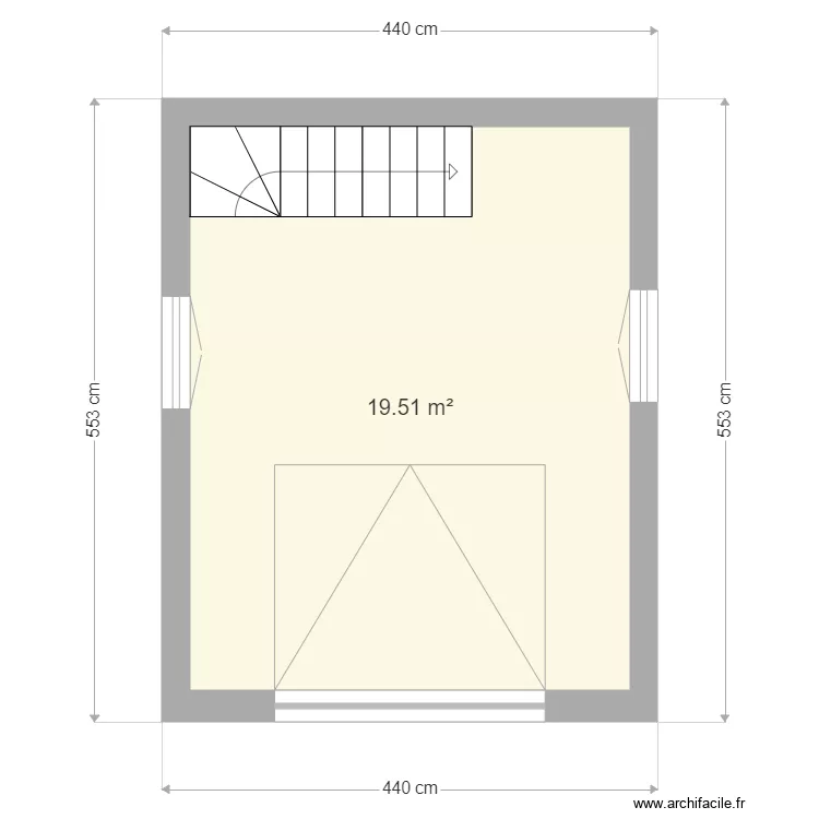 Garage lef&egrave;vre. Plan de 