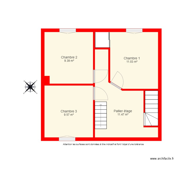 BI 6024 1er étage. Plan de 0 pièce et 0 m2