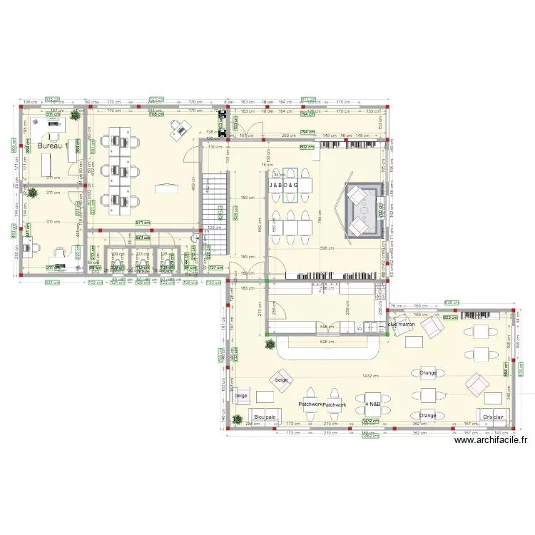 Gilles 03122020 2e etage. Plan de 