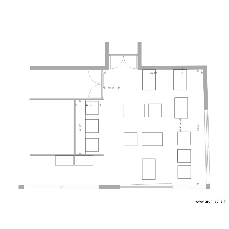 FLORA TRISTAN. Plan de 0 pièce et 0 m2