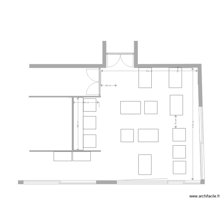 FLORA TRISTAN. Plan de 