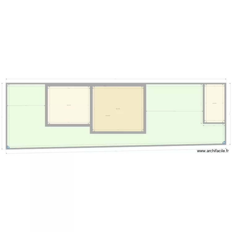 Plan de masse OPTIMAL CUBE. Plan de 