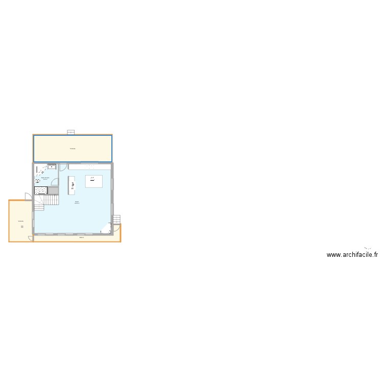 Chalet Lac Marrier. Plan de 0 pièce et 0 m2