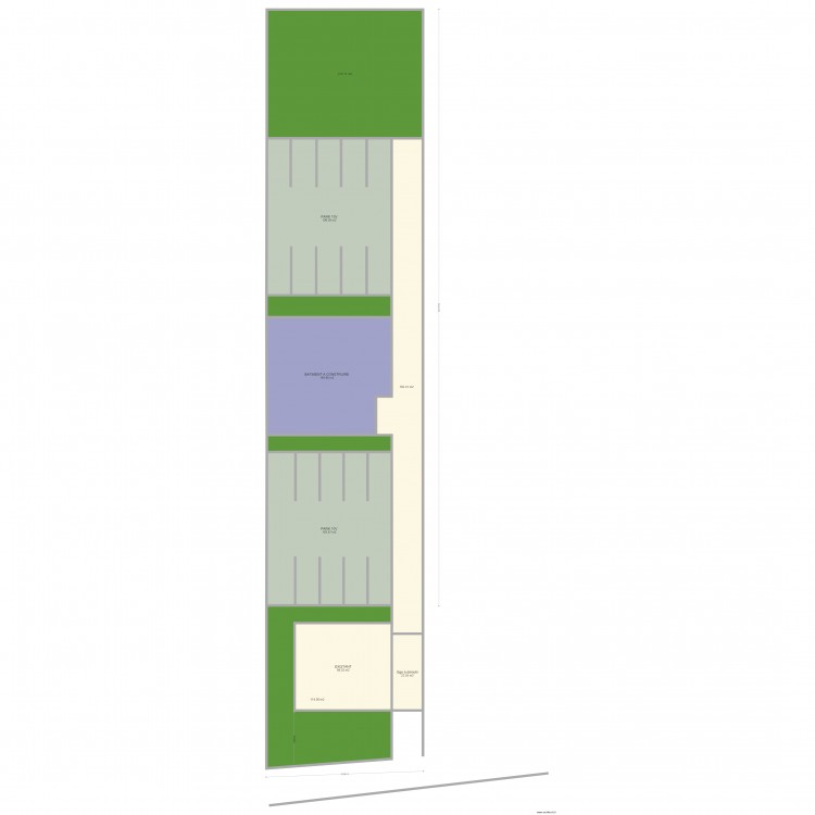 MENNECY implatation Park Appt. Plan de 0 pièce et 0 m2