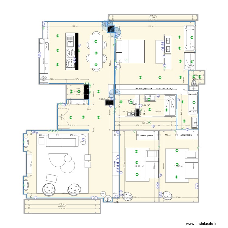 Belles Feuilles V3. Plan de 0 pièce et 0 m2