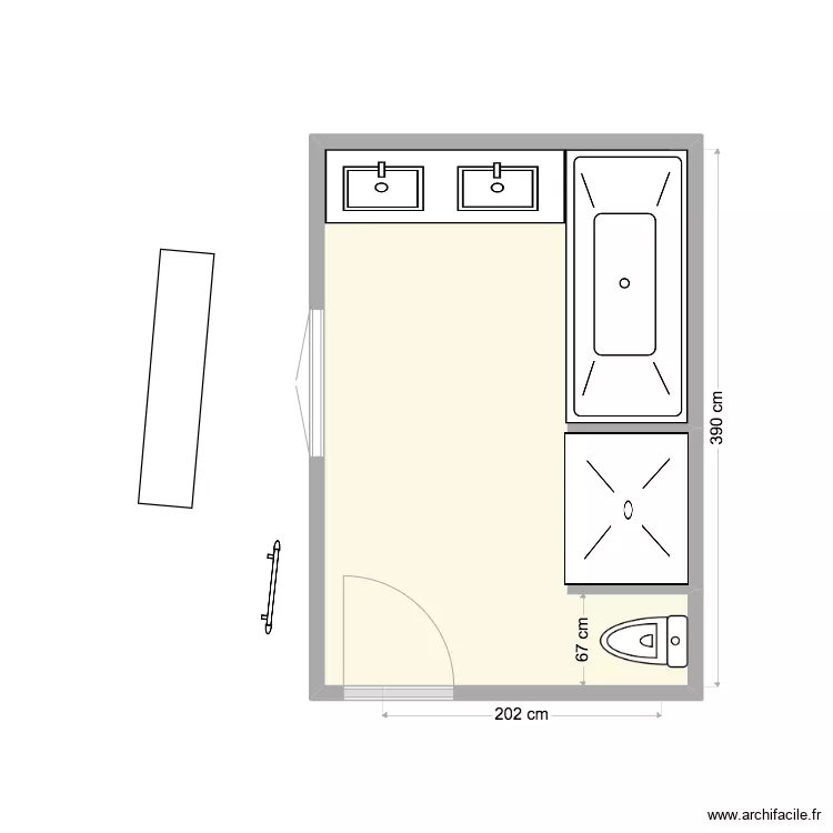 Our bathroom 2. Plan de 