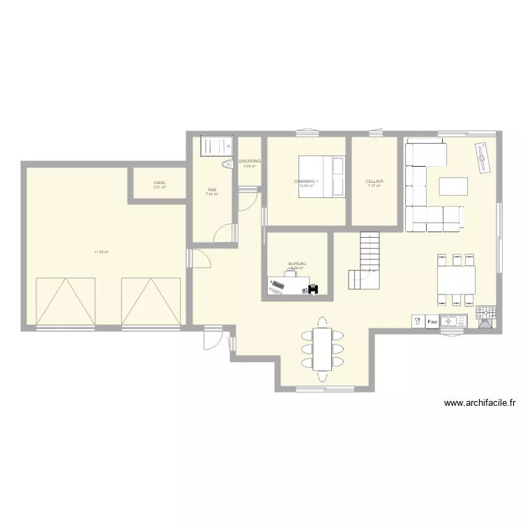 rez de chausse 2. Plan de rez de chausse 2. Plan de