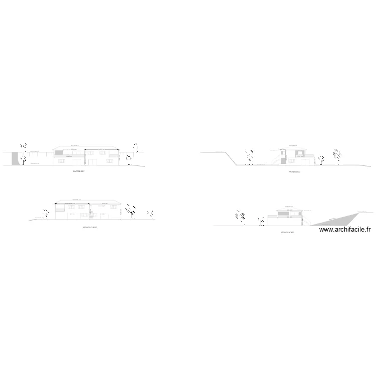 VIX COLLECTIF FACADES. Plan de VIX COLLECTIF FACADES. Plan de