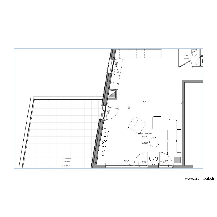 RIVAGES MEUBLE 2. Plan de 0 pièce et 0 m2