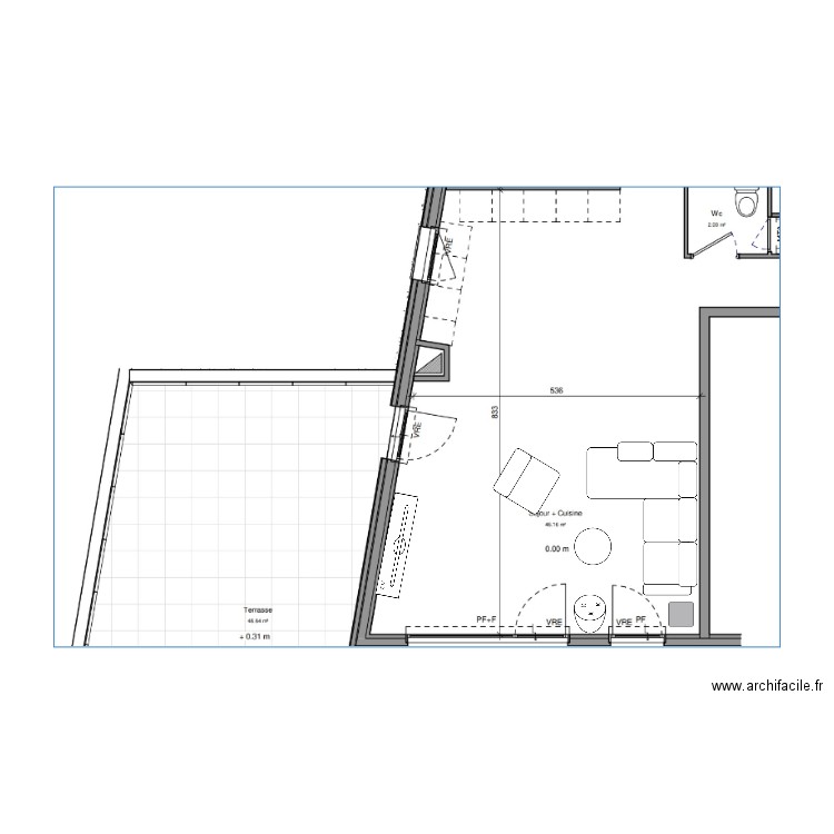 RIVAGES MEUBLE 2. Plan de 0 pièce et 0 m2