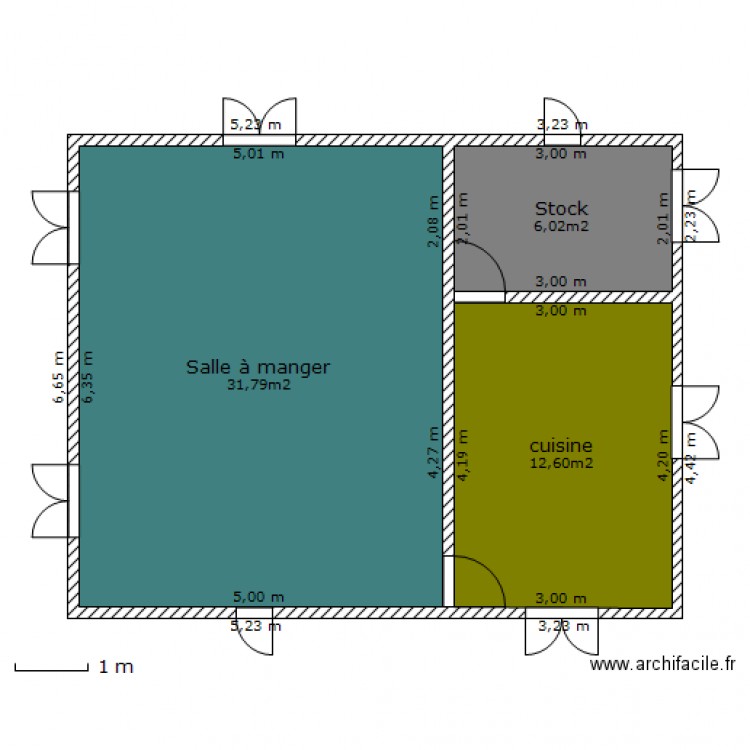 Cuisine A. Plan de 0 pièce et 0 m2