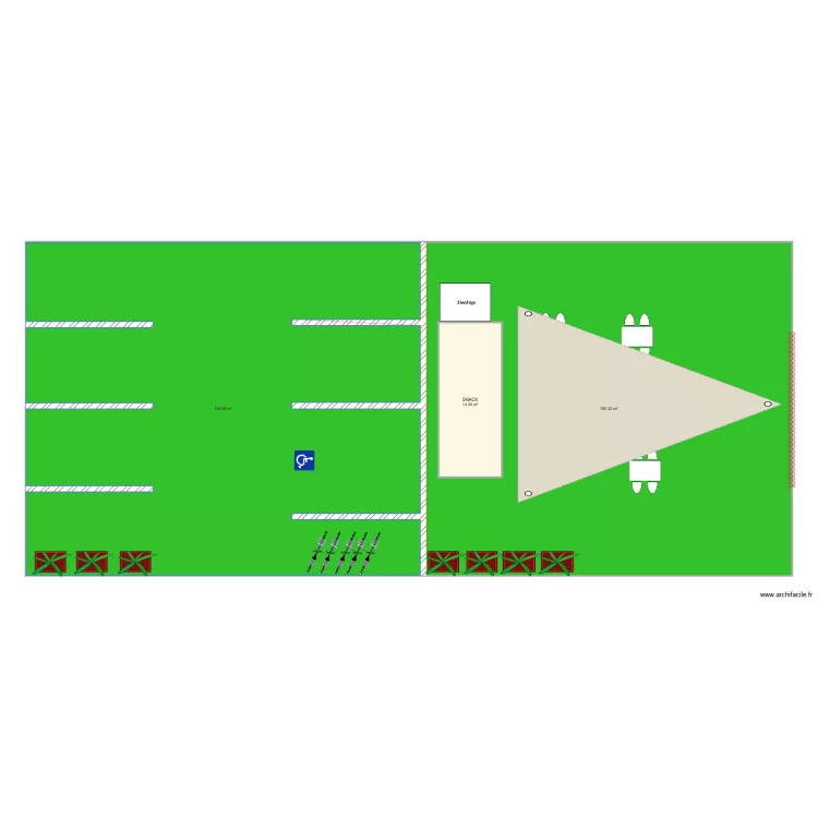 SNACK TOUHO. Plan de 